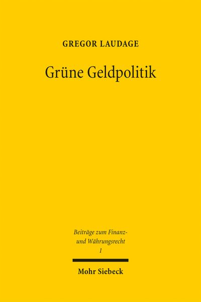 Grüne Geldpolitik