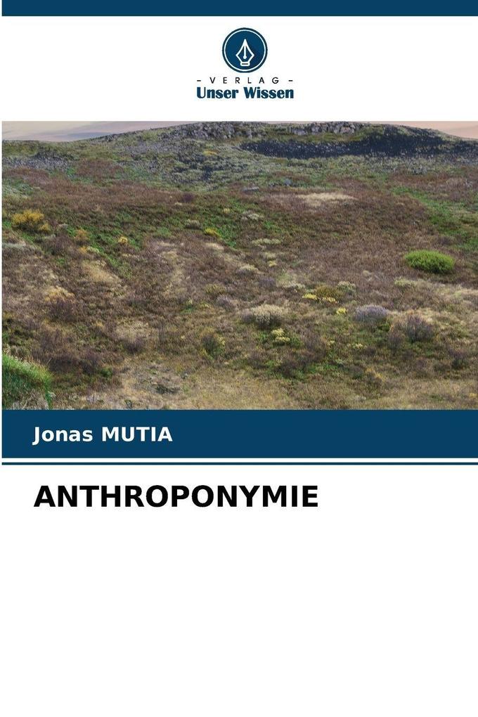 ANTHROPONYMIE