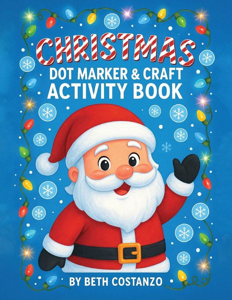 Christmas Dot Marker & Craft Activity Book
