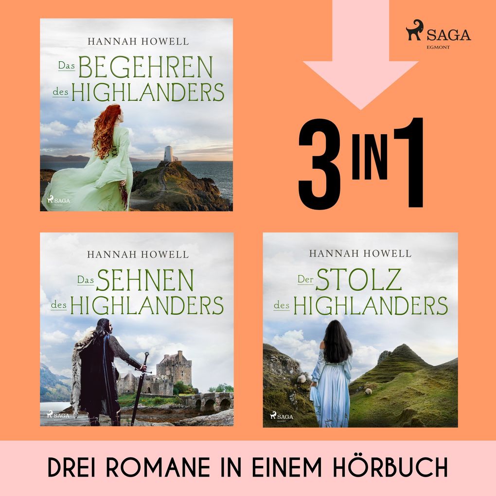 Das Begehren des Highlanders Das Sehnen des Highlanders & Der Stolz des Highlanders