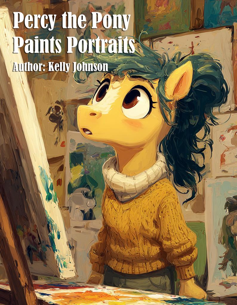 Percy the Pony Paints Portraits