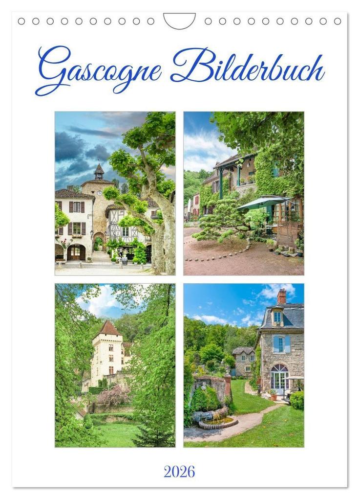 Casgogne Bilderbuch (Wandkalender 2026 DIN A4 hoch) CALVENDO Monatskalender