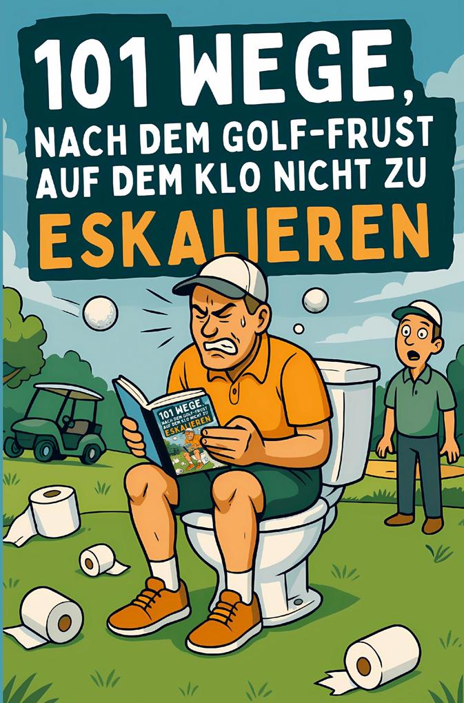 101 Wege nach dem Golf-Frust auf dem Klo nicht zu eskalieren - Das lustige Geschenkbuch für Golfer die beim Sitzen besser treffen als beim Putten