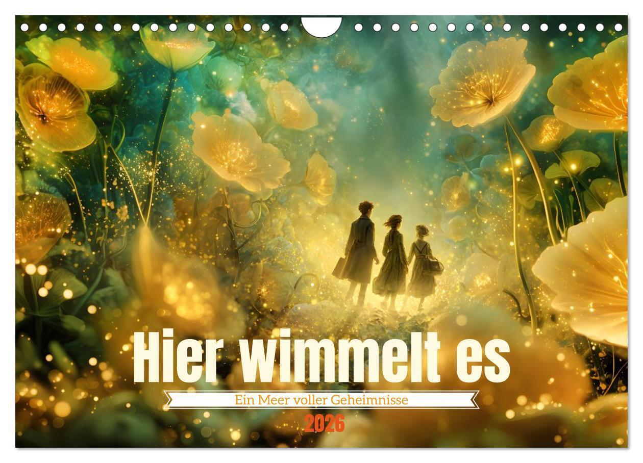 Hier wimmelt es (Wandkalender 2026 DIN A4 quer) CALVENDO Monatskalender