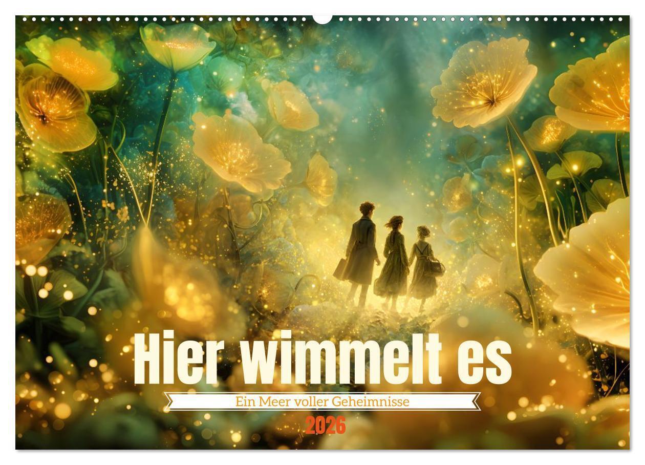 Hier wimmelt es (Wandkalender 2026 DIN A2 quer) CALVENDO Monatskalender