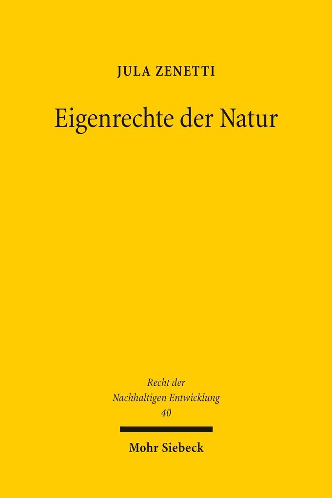 Eigenrechte der Natur