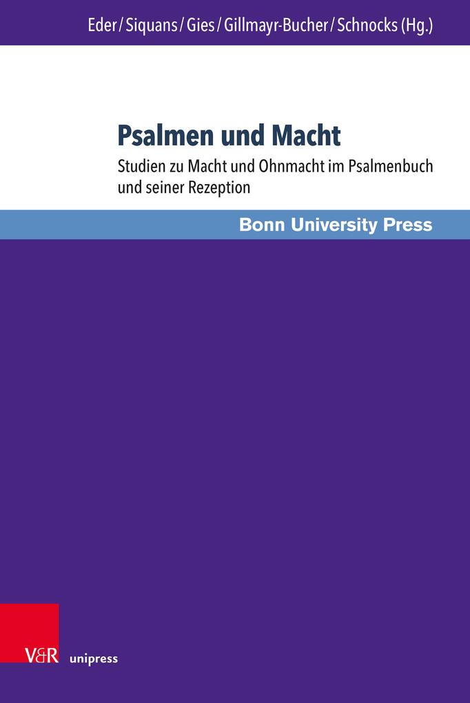Psalmen und Macht Sigrid Eder - Bild 3