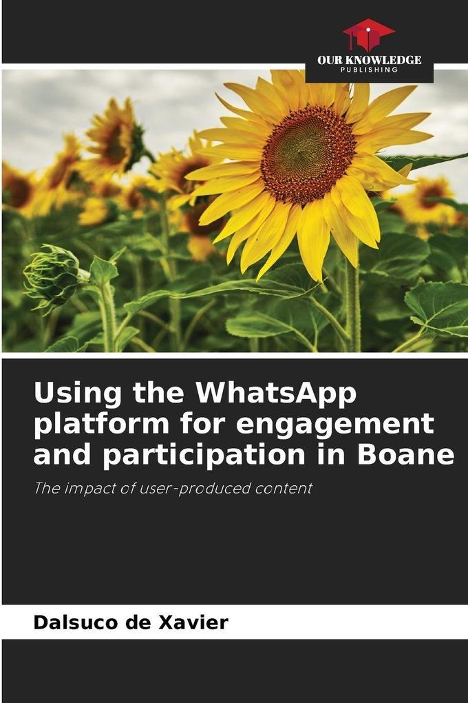 Using the WhatsApp platform for engagement and participation in Boane