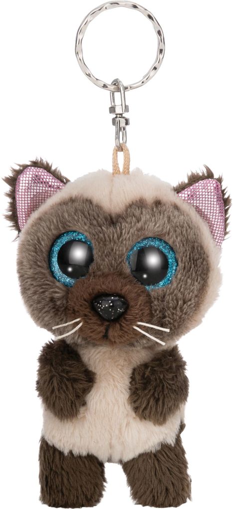 NICI - Schlüsselanhänger GLUBSCHIS Siamkatze Selma 9cm