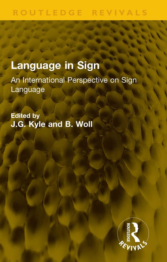 Language in Sign