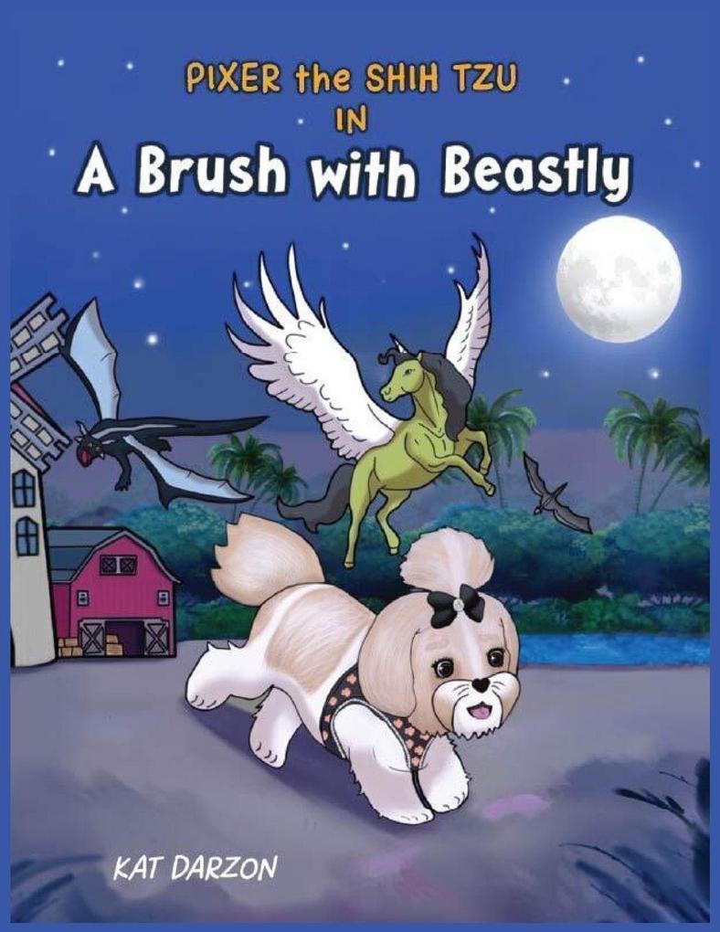 Pixer the Shih Tzu in a Brush With Beastly