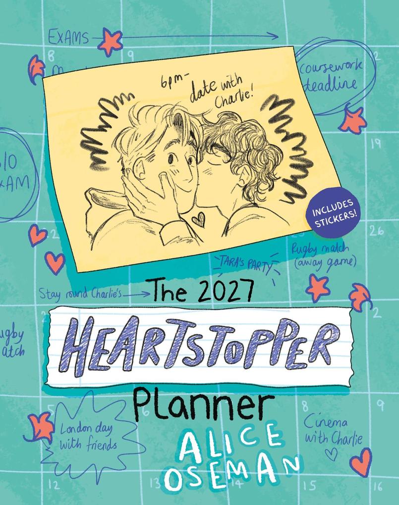 Hachette Children's Group The Heartstopper 2027 Planner