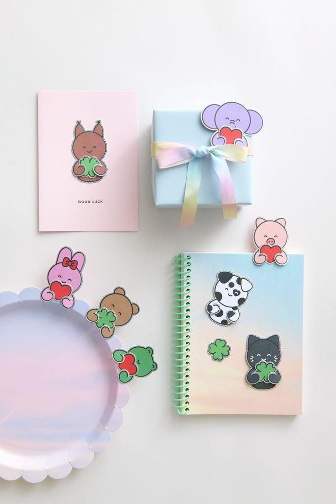 Clip-Ons Chingu Tiere FSC MIX 16 Stk
