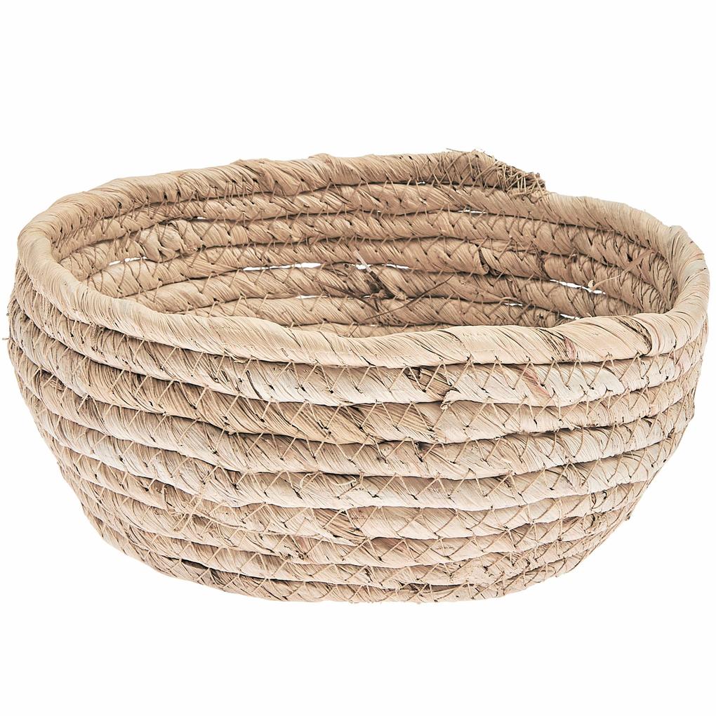 Korb rund geflochten Ø 18 x 8cm