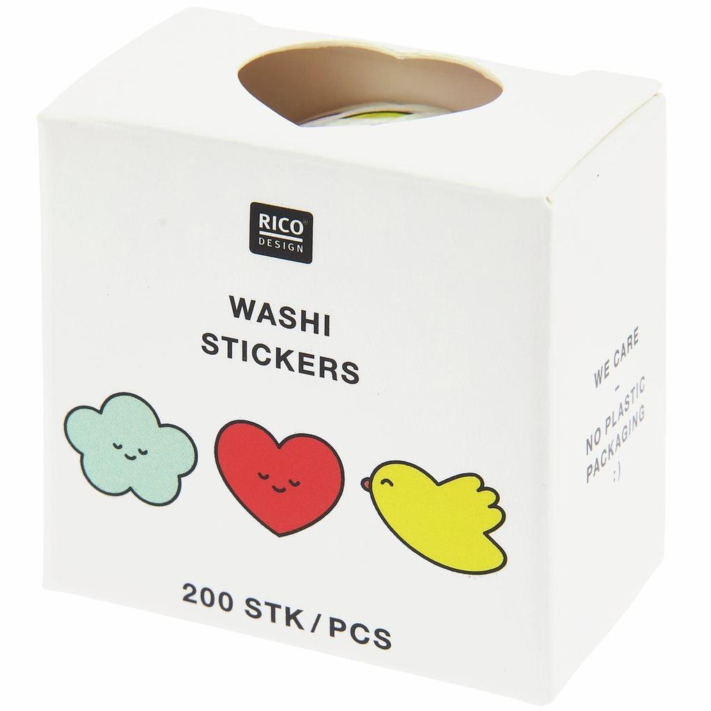 Washi Sticker Chingu FSC MIX 200 Stk/Rolle