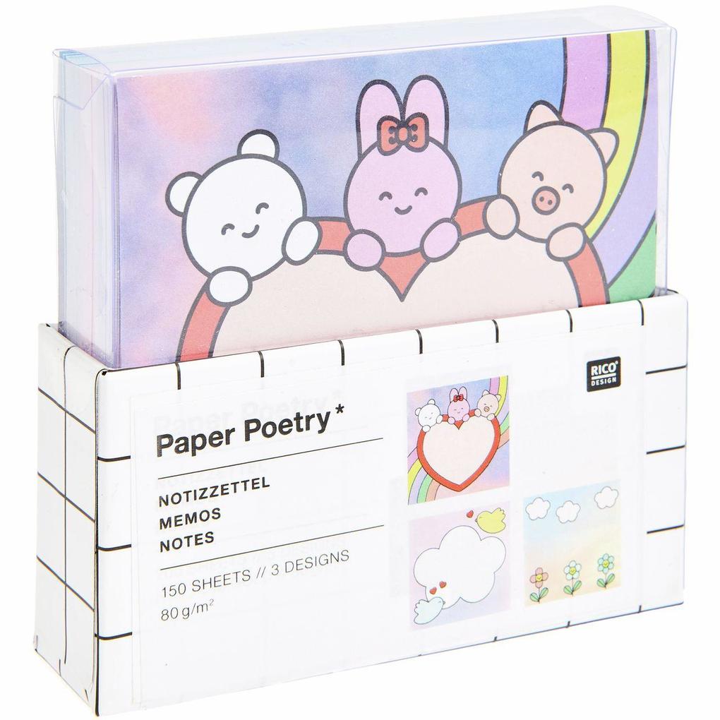 Notizzettel-Box Chingu FSC MIX 150 Blatt 9x9 cm