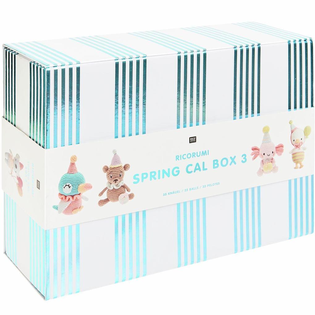 Ricorumi Spring CAL Kit III - Birthday Party 27x Ricorumi 3x Twinkly Twinkly 2x Nilli Nilli 2x Neon 1x Lamé