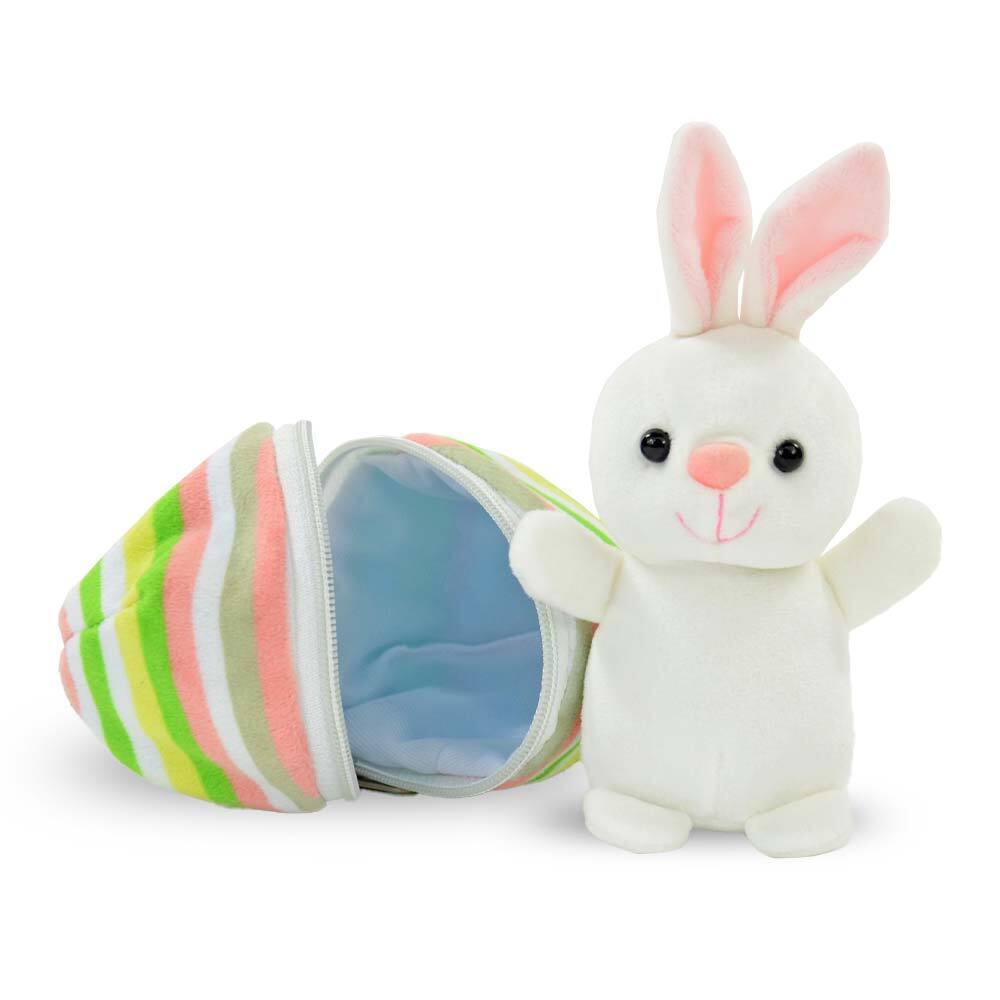 Plüsch-Hase im Ei 16 cm