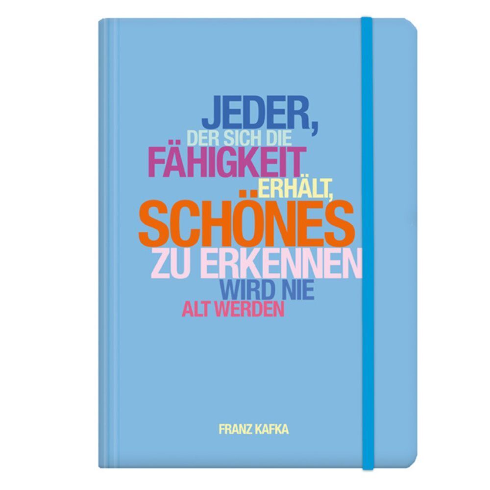 Notizbuch A5 Hardcover Kafka Schönes