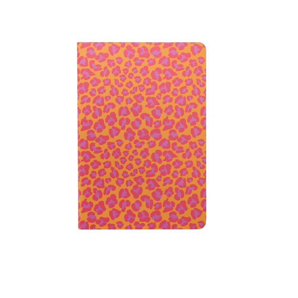 Hefte A5 Pattern Leo neon