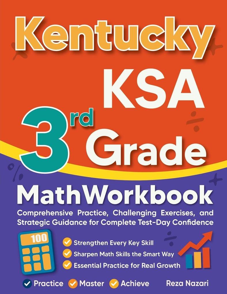 Kentucky KSA 3rd Grade Math Workbook