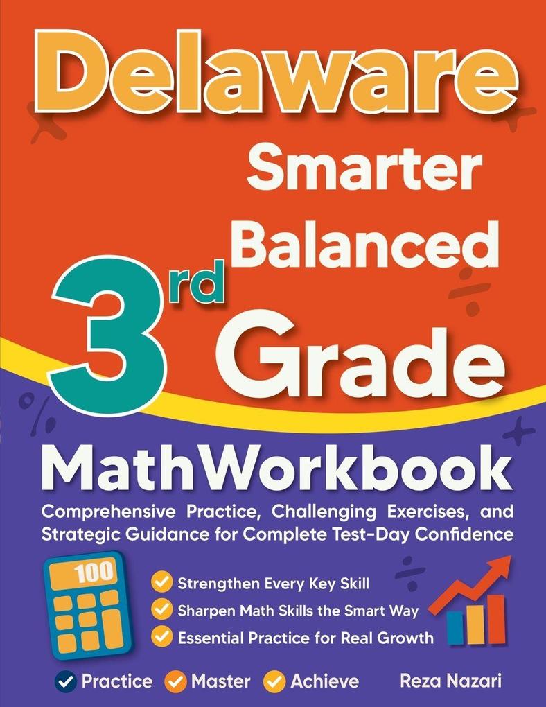 Delaware Smarter Balanced 3rd Grade Math Workbook
