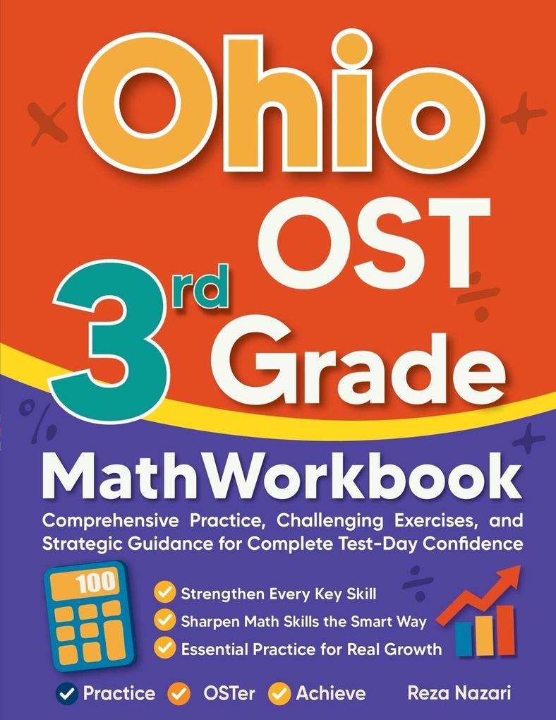 Ohio OST 3rd Grade Math Workbook