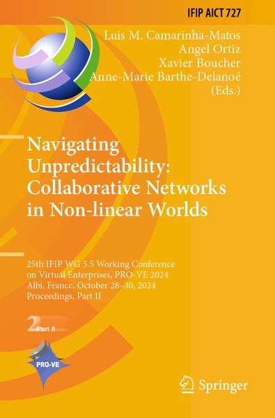 Navigating Unpredictability: Collaborative Networks in Non-linear Worlds