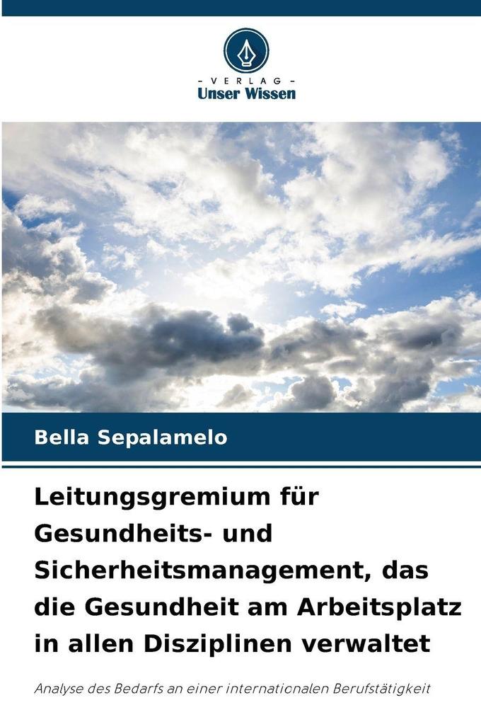 Leitungsgremium für Gesundheits- und Sicherheitsmanagement das die Gesundheit am Arbeitsplatz in allen Disziplinen verwaltet