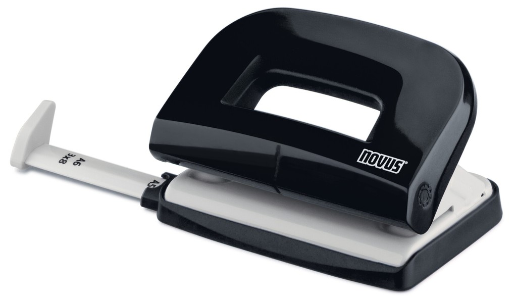 Novus Locher E 210 bis 10 Blatt schwarz