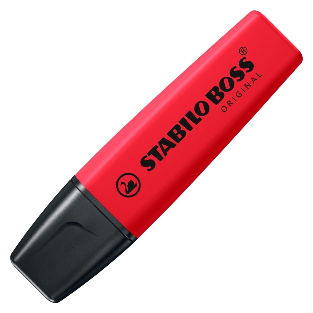 STABILO BOSS ORIGINAL REALRED Einzelstift rot