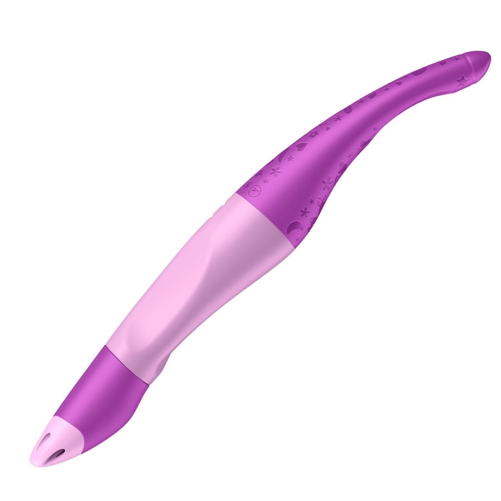 STABILO Tintenroller EASYoriginal 3D DreamWorld in pink inkl. Patrone Ergonomischer Tintenroller für Rechtshänder