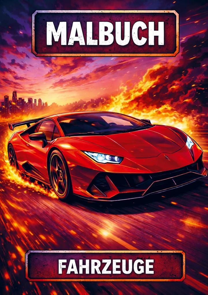 Malbuch Fahrzeuge