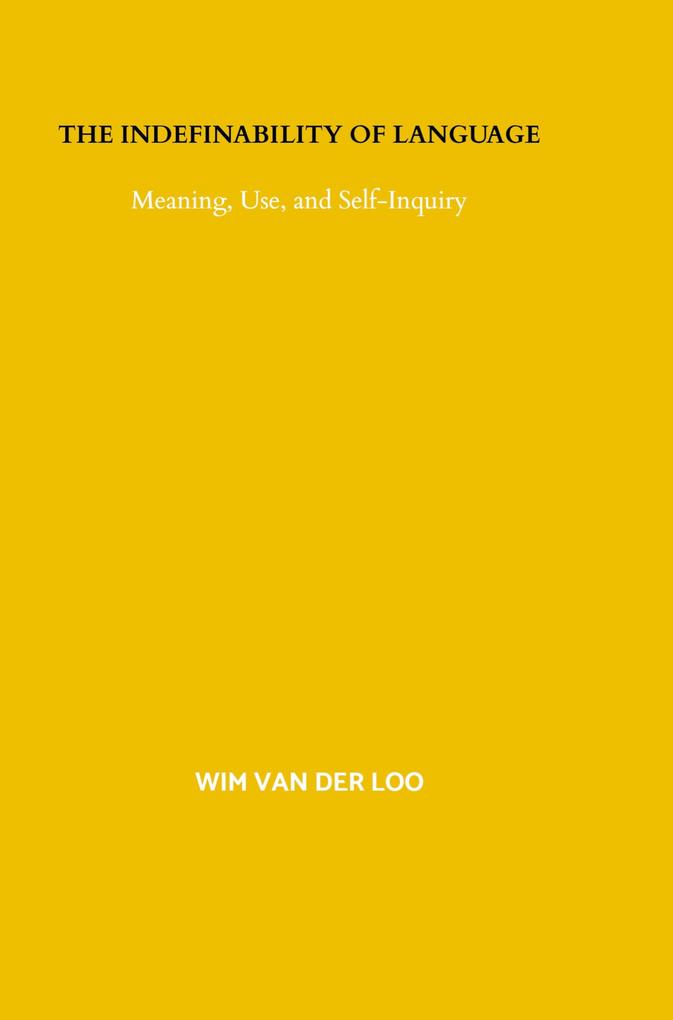 The Indefinability of Language