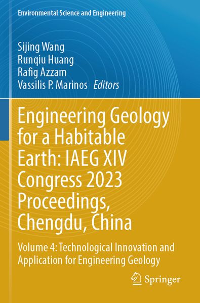 Engineering Geology for a Habitable Earth: IAEG XIV Congress 2023 Proceedings Chengdu China