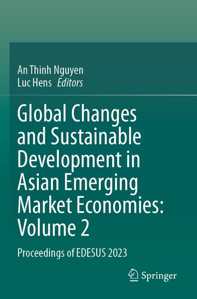 Global Changes and Sustainable Development in Asian Emerging Market Economies: Volume 2