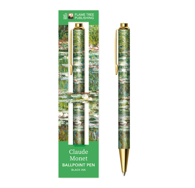 Premium Kugelschreiber: Claude Monet Die japanische Brücke