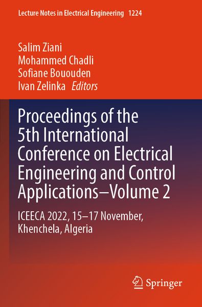 Proceedings of the 5th International Conference on Electrical Engineering and Control Applications-Volume 2
