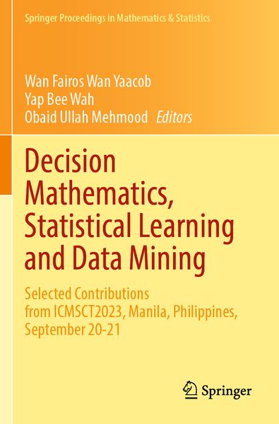 Decision Mathematics Statistical Learning and Data Mining