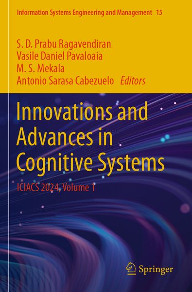 Innovations and Advances in Cognitive Systems