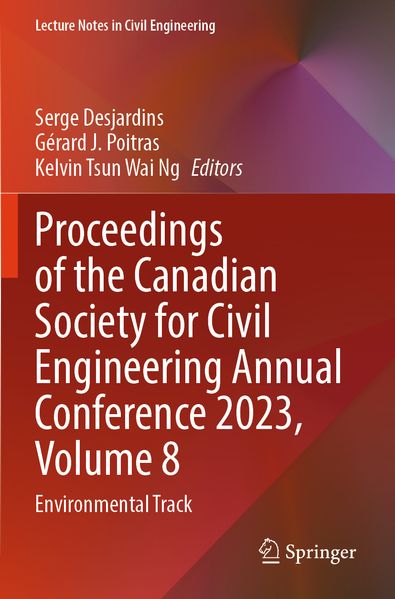 Proceedings of the Canadian Society for Civil Engineering Annual Conference 2023 Volume 8