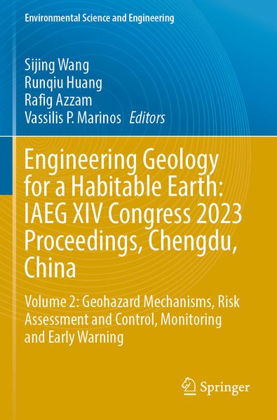 Engineering Geology for a Habitable Earth: IAEG XIV Congress 2023 Proceedings Chengdu China
