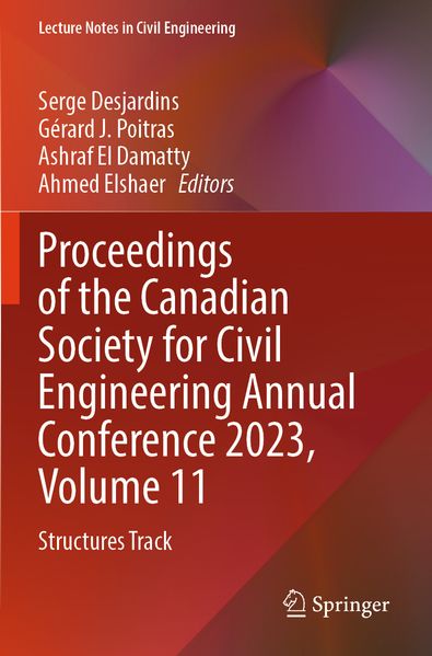 Proceedings of the Canadian Society for Civil Engineering Annual Conference 2023 Volume 11