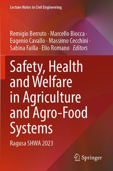Safety Health and Welfare in Agriculture and Agro-Food Systems