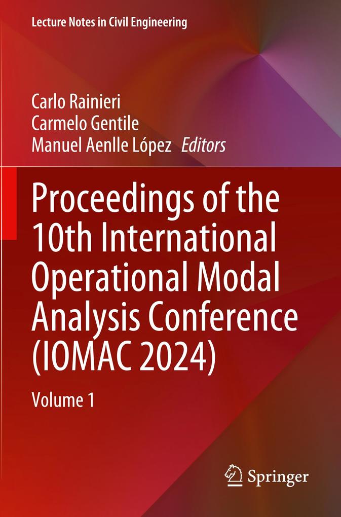 Proceedings of the 10th International Operational Modal Analysis Conference (IOMAC 2024)