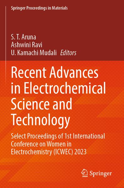 Recent Advances in Electrochemical Science and Technology