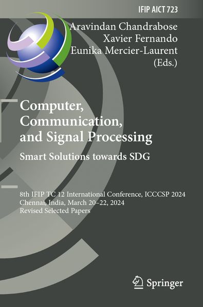 Computer Communication and Signal Processing. Smart Solutions Towards SDG