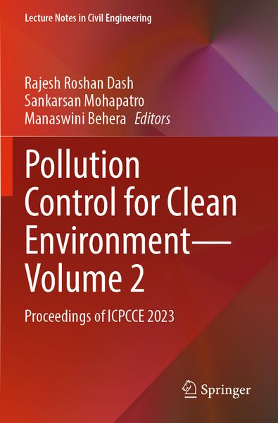 Pollution Control for Clean Environment - Volume 2