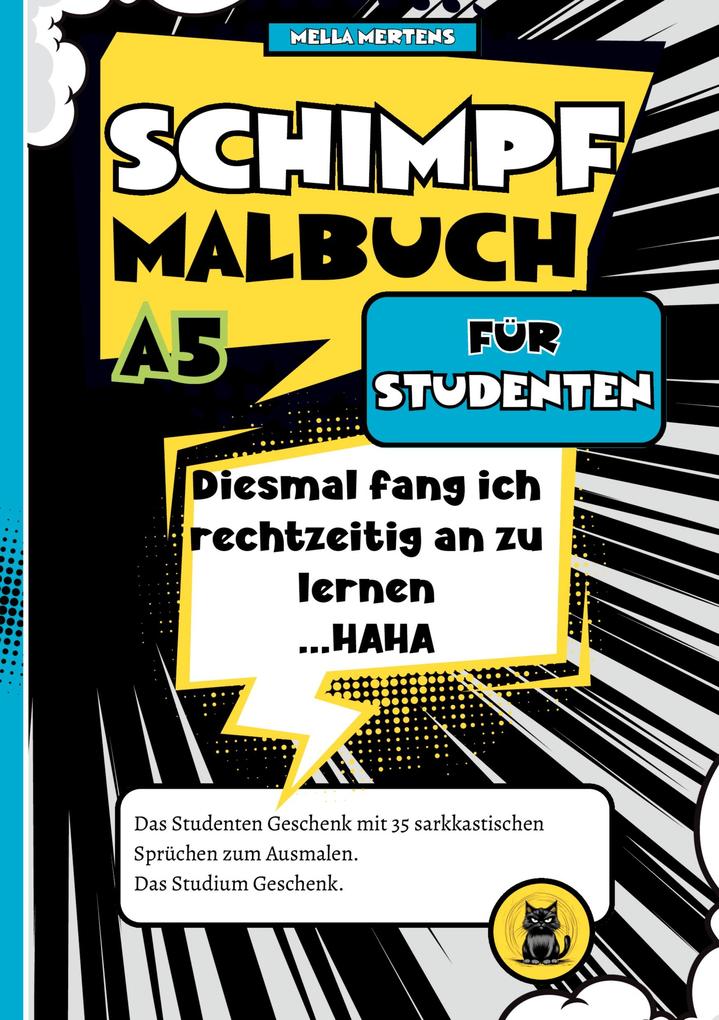 Schimpfmalbuch für Studenten