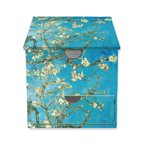 Memo Cube: Vincent van Gogh Mandelbaum in Blüte
